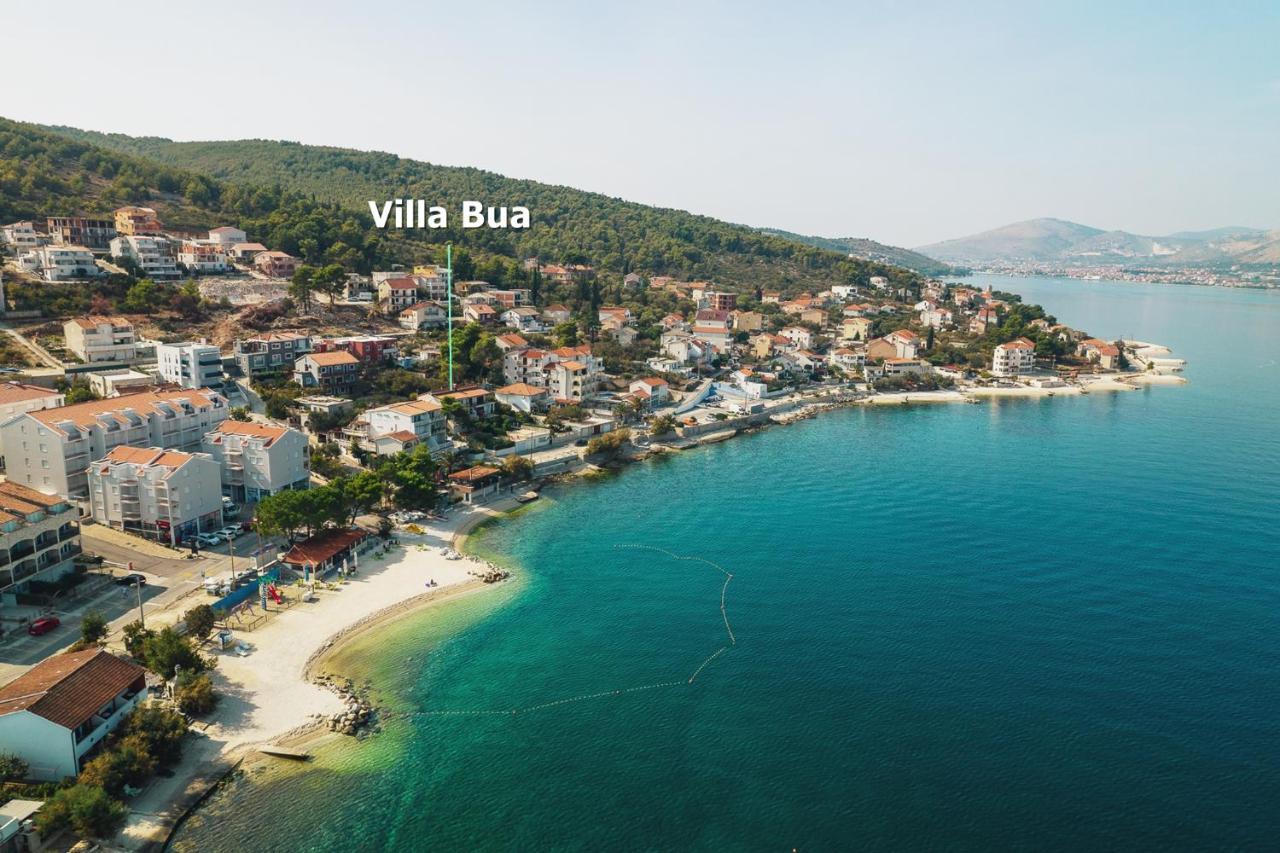 Villa Bua - Beautiful Seafront Apartments Трогир Экстерьер фото